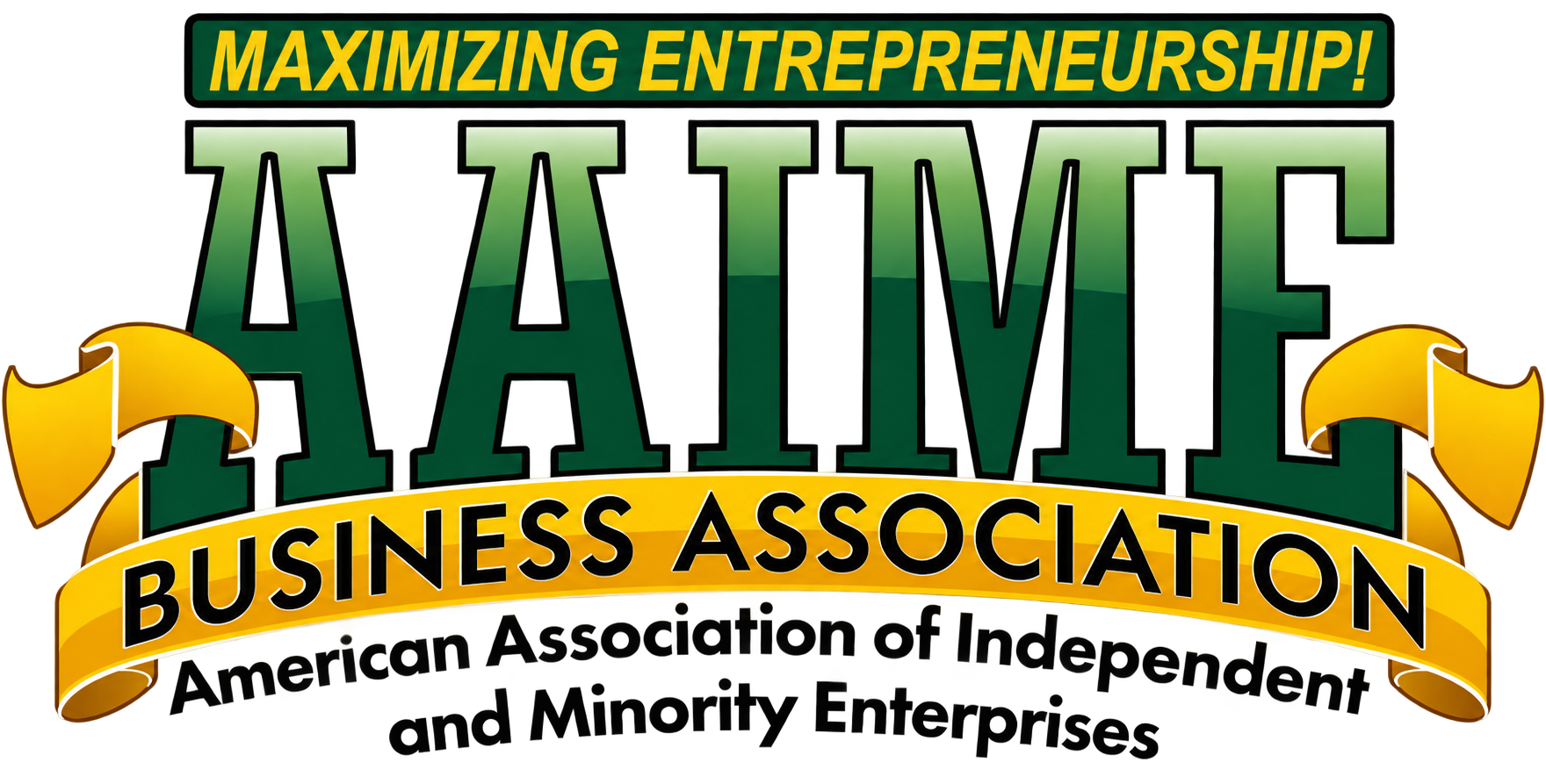 logotipo aaime de emprendimiento empresarial